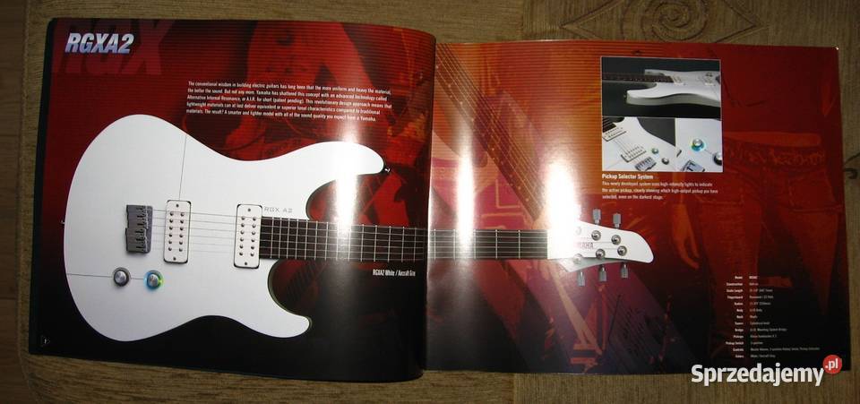 Yamaha Electric Guitars Basses Catalog 2007 Kępice
