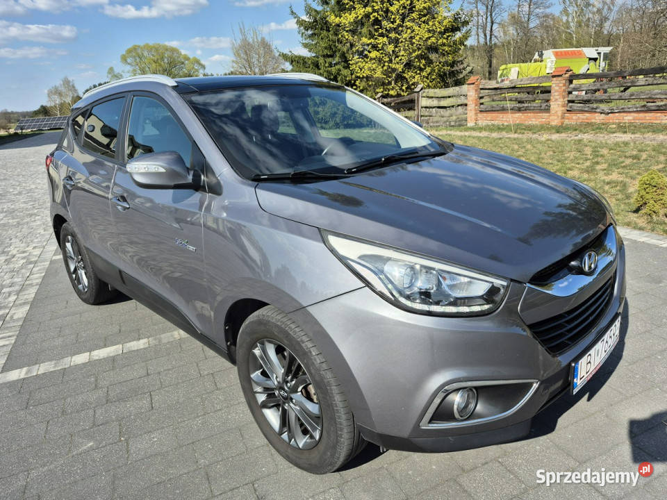 Hyundai ix35 navi grzane fotele kamera lift led nawigacja Drelów