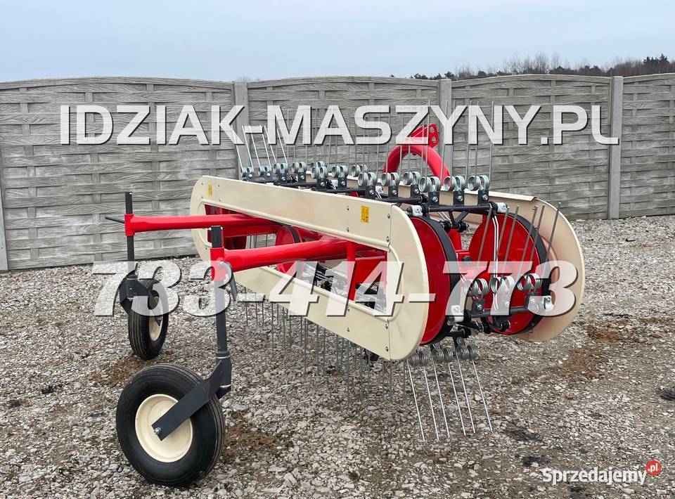 Zgrabiarka przewracarka taśmowa pasowa do siana Radomsko