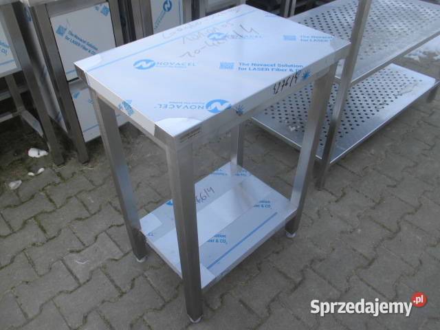 STÓŁ GASTRONOMICZNY Z PÓŁKĄ 406085 Gastronomia wielkopolskie Ostrów Wielkopolski