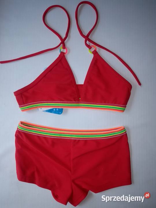 Kostium kąpielowy na 128 dziewczęcy Pozostałe Łódź sprzedam