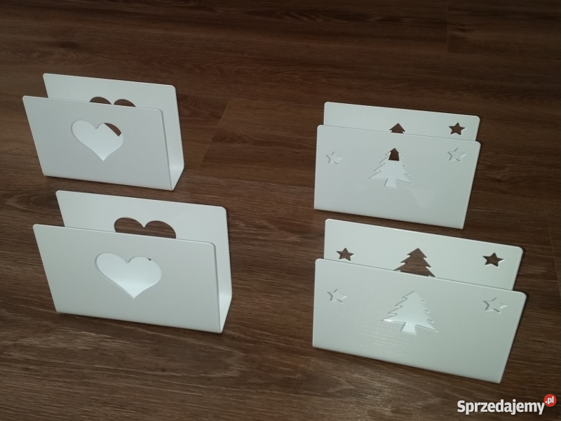 Serwetnik metalowy serwetniki metalowe malowane Leżajsk