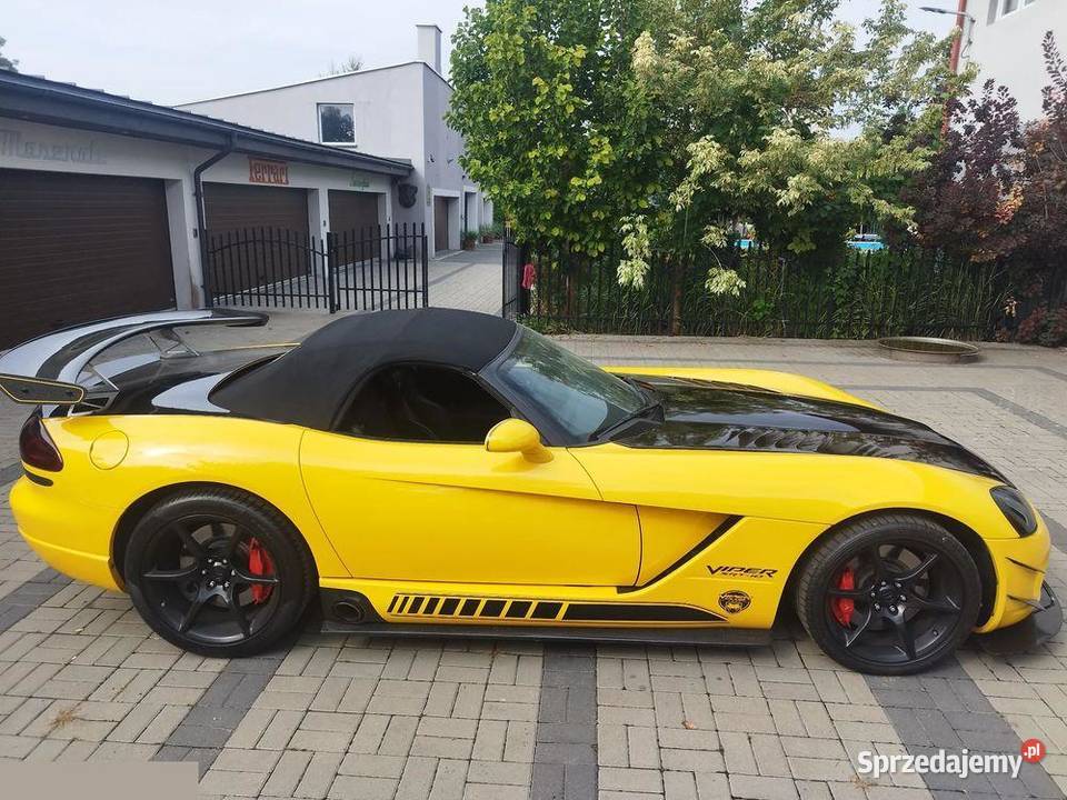 Dodge Viper 83 SRT10 500 2005r Niski przebieg Viper Tomaszów Mazowiecki