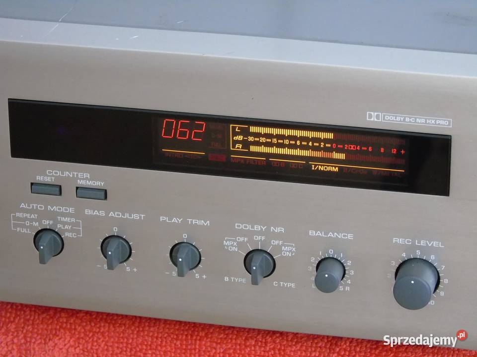 Magnetofon Yamaha KX330 tytan sprawny i ładny Jasło