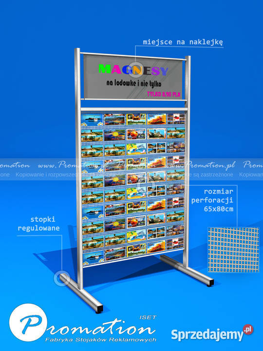 Stojaki na magnesy Ekspozytory na pamiątki Gdynia