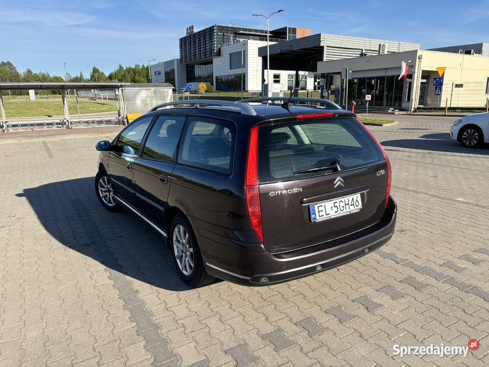 Citroen C5 fl kombi 20 benzyna 140 koni brązowy Aleksandrów Łódzki