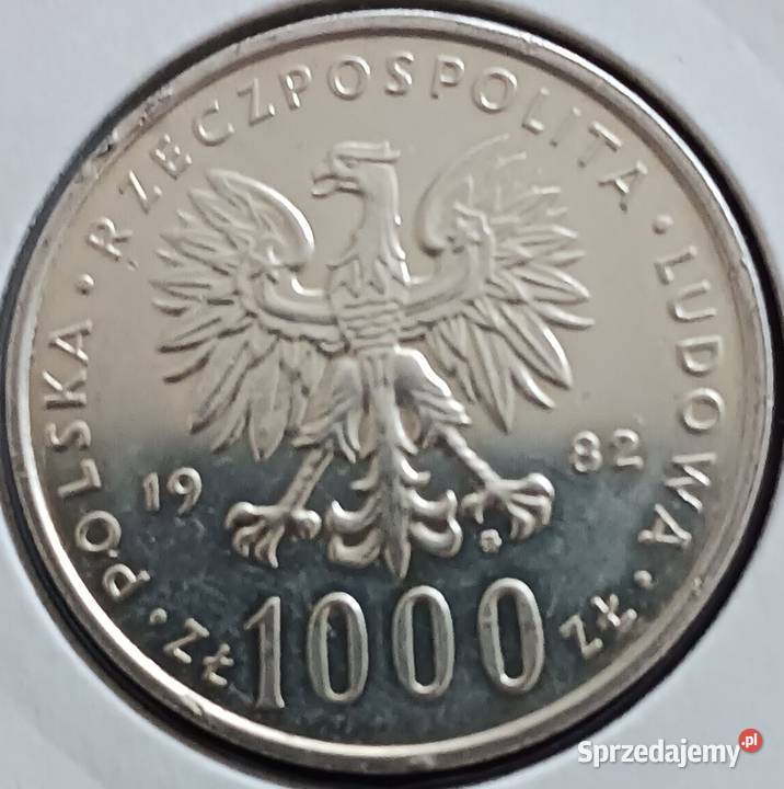 1000 Jan Paweł II 1982 r 4 Konin