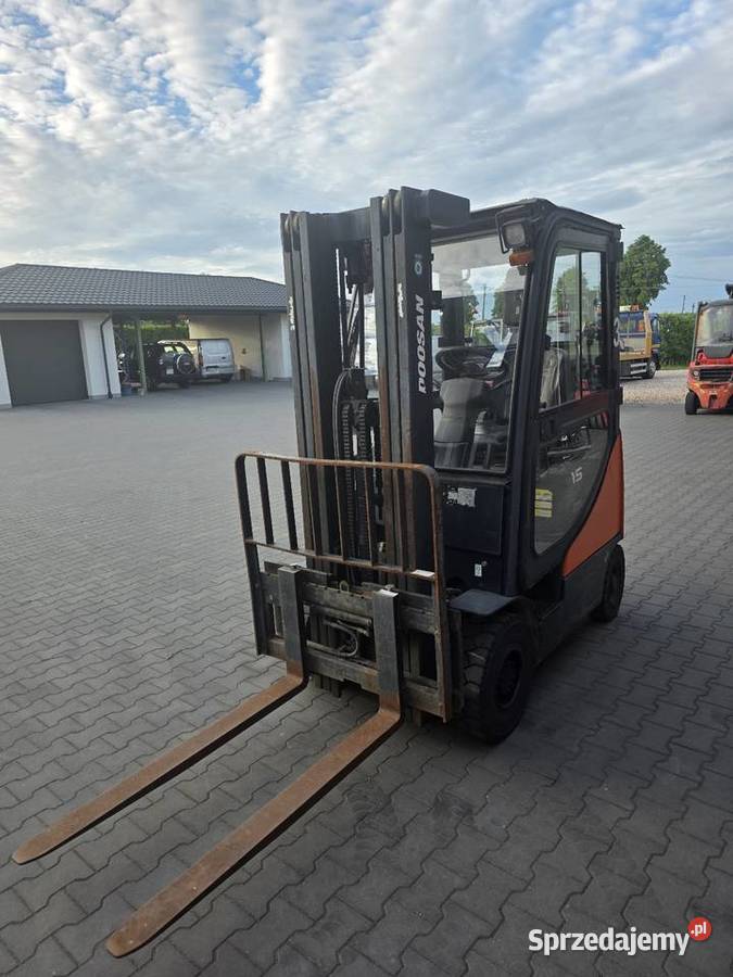 Wózek widłowy Doosan G15S5 mazowieckie Huta Błędowska sprzedam