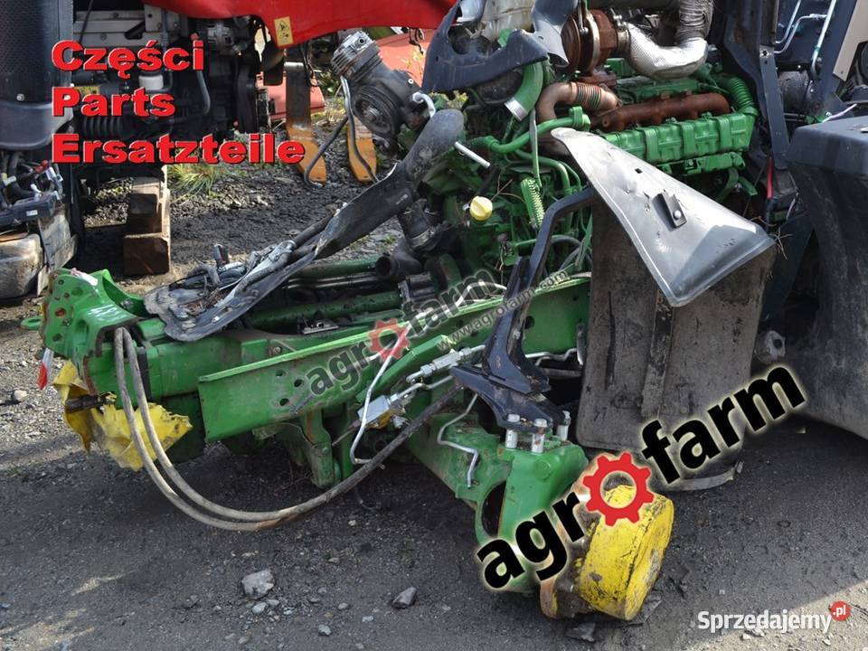 John Deere 6155M części silnik skrzynia biegów dolnośląskie sprzedam