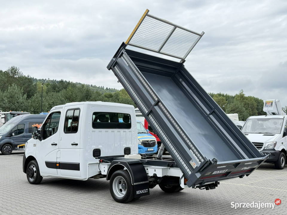 Renault Master 6 Os Brygadówka DOKA Zabudowa nieuszkodzony Widełki