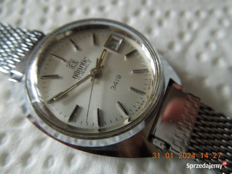 zegarek atlantic damski sprzedam