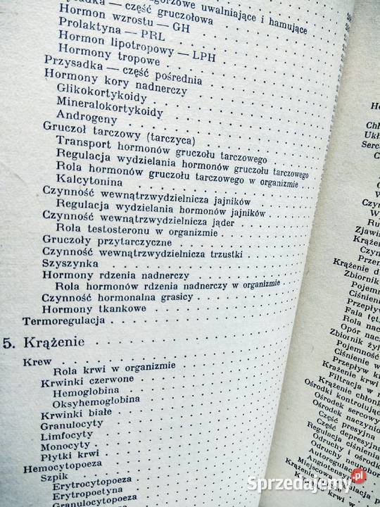 Fizjologia człowieka w zarysie Traczyk Warszawa