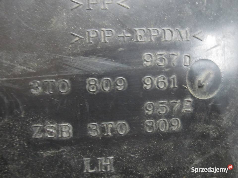 SKODA SUPERB II 11r nadkole lewe przód osobowe