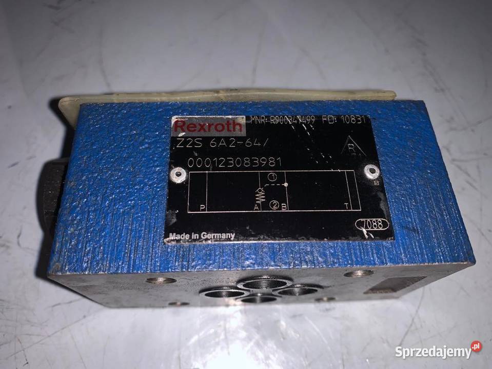 Z2S6A264V Rexroth Valve Pozostałe Warszawa sprzedam