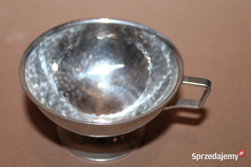 Komplet filiżanek z cyny 1265 FiaF Szczecin sprzedam