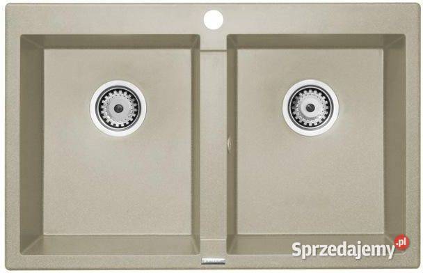 Zlewozmywak dwukomorowy Pyramis Studio 78x50 2B warmińsko-mazurskie