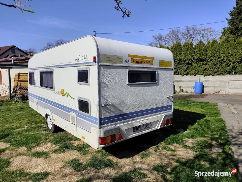 Hobby Excellent przyczepa kempingowa Hobby mazowieckie Płock sprzedam