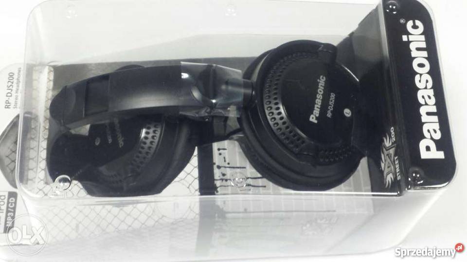 Nowe Słuchawki Panasonic RP DJ 200 łódzkie Skierniewice