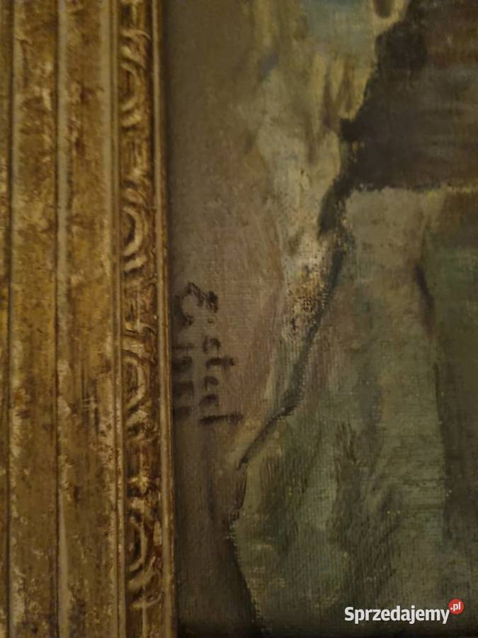 Malowniczy obraz Malarstwo Szczedrzyk