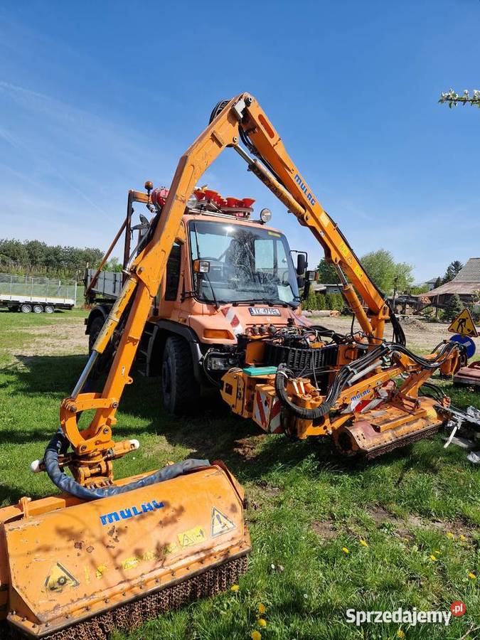 Unimog u400 z kosiarkami mulag małopolskie Kraków