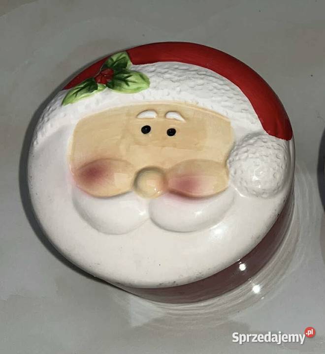 Pojemnik puzderko Mikołaj Boże Narodzenie Ozdoba Gdańsk