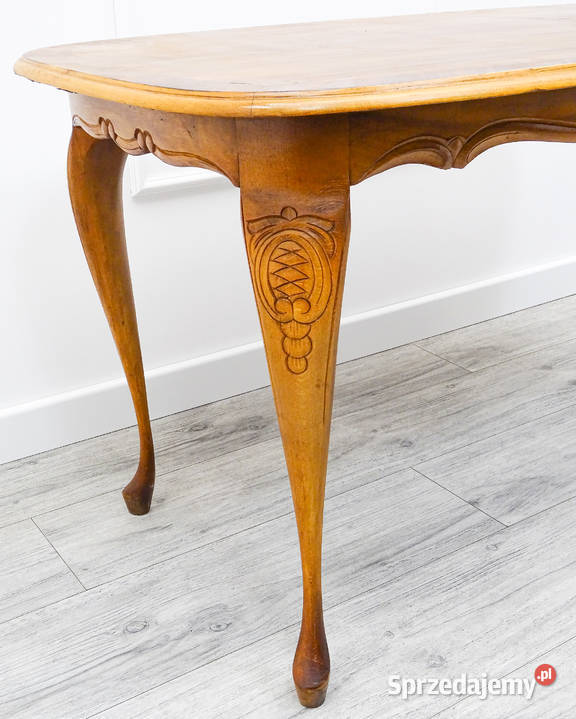 Drewniana ŁAWA w stylu Ludwik STOLIK kawowy Ława