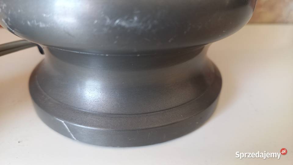 Lampka metalowa Stołowa Gabinetowa Nocna Gawroniec sprzedam