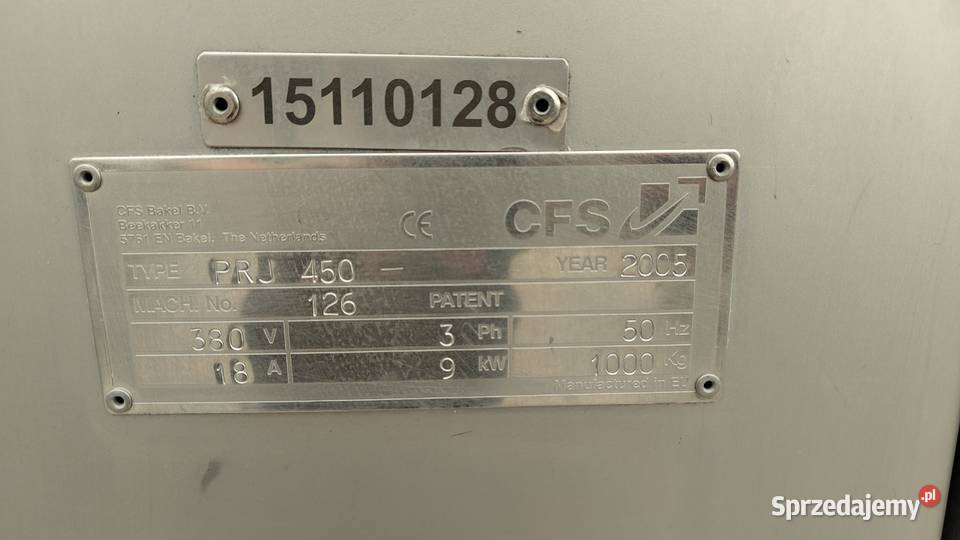 CFS PRJ 450 nastrzykiwarka