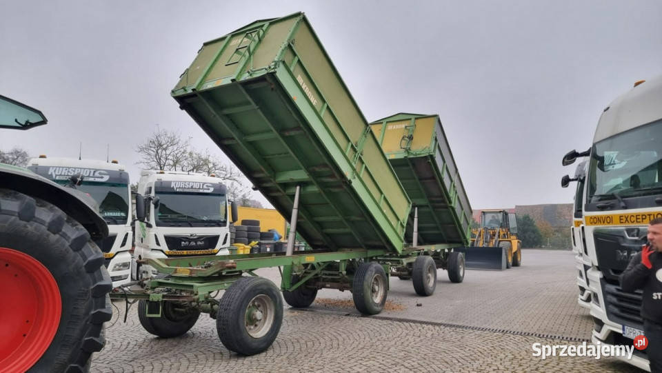 Przyczepa transportowa Krone KRONE DK225 16 Głogówek