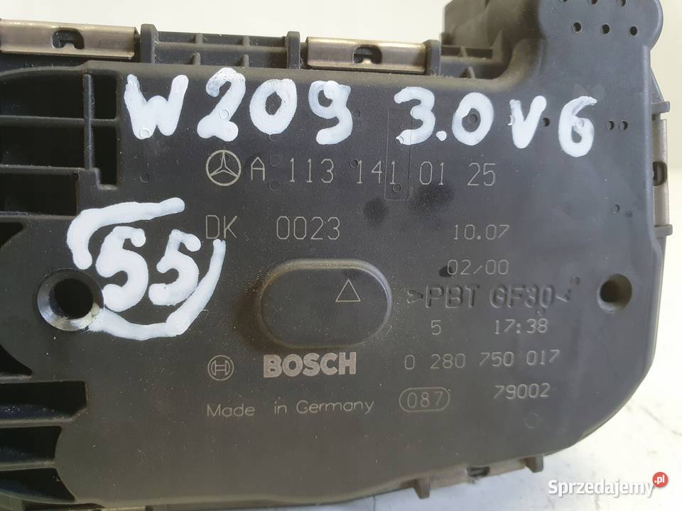 PRZEPUSTNICA Mercedes W204 30 V6 A1131410125 Przepustnice Chełm sprzedam