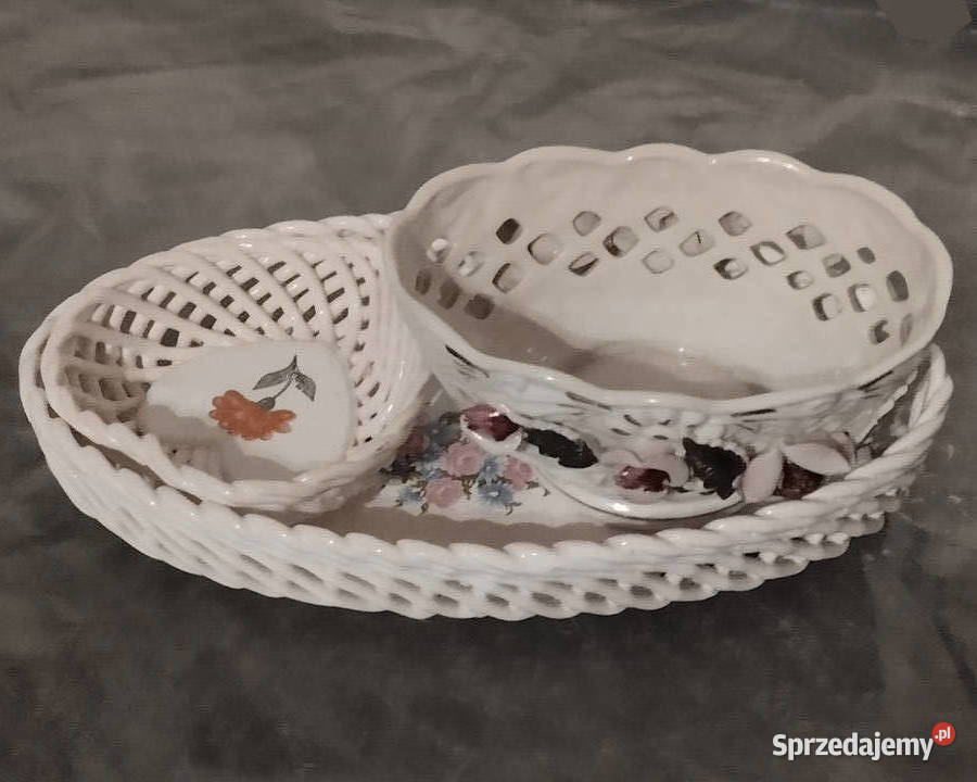 Talerzyki deserowe Talerzyki ażurowe Salaterka Warszawa sprzedam