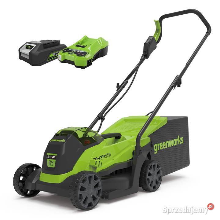 Greenworks GD24LM33K2 Kosiarka akumulatorowa 24V Rzeszów