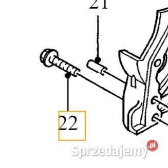 VOLVO oryginalna sruba M7x41x4425 20D OE 999318 dolnośląskie Bielany Wrocławskie