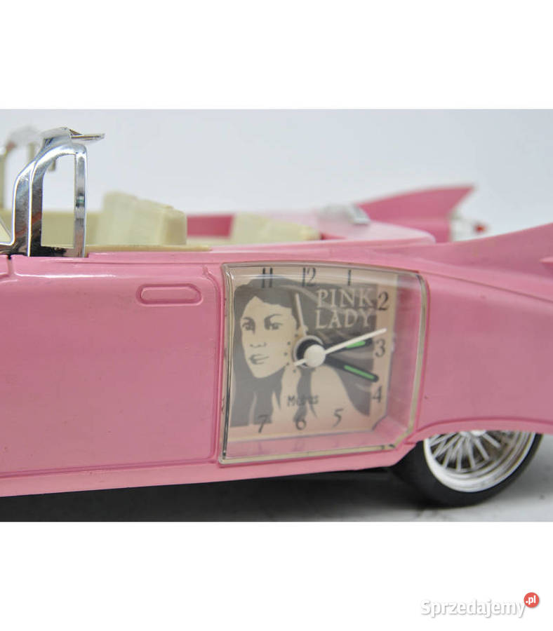 Unikatowy Zegar Biurkowy Pink Lady Różowy Zegary Wieliczka sprzedam