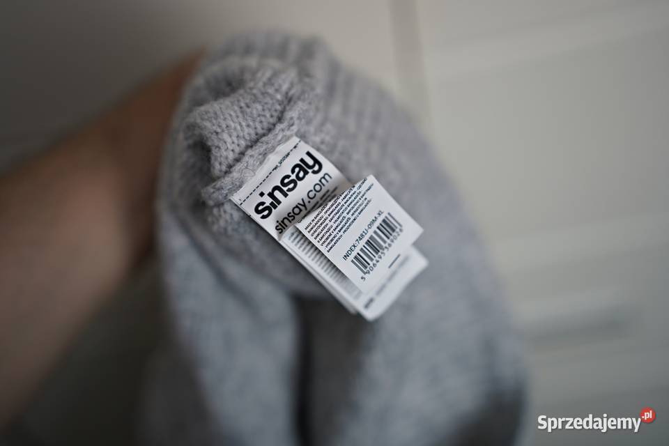 Sweter SINSAY nowy biały Warszawa