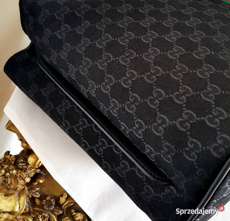 TOREBKA GUCCI MONOGRAM DUŻY KUFEREK GUCCI A4 Do ręki