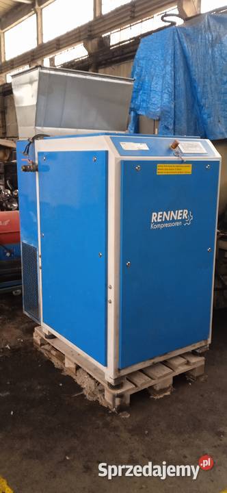 Sprężarka śrubowa RENNER RS 37 Silnik 37 kW 959 Łódź