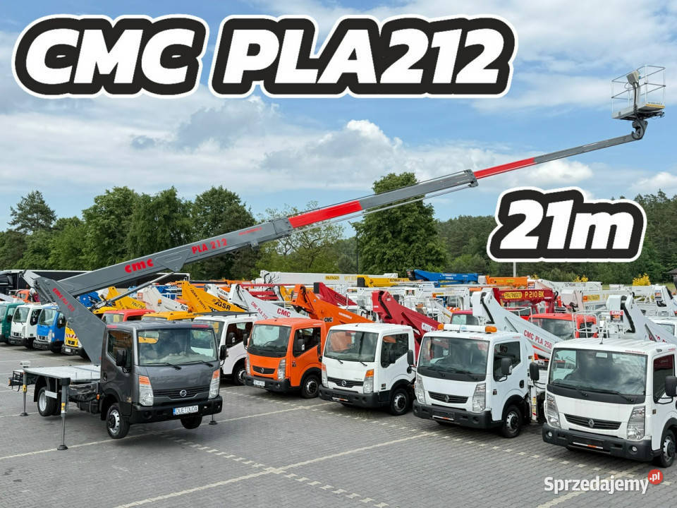 Renault Maxity Podnośnik Koszowy 21m CMC PLA 212 sprzedam