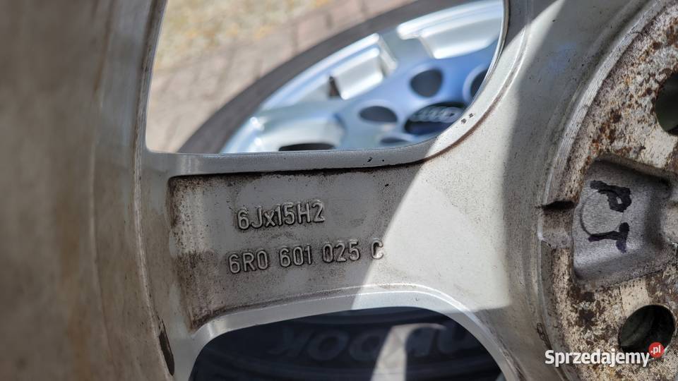 Felgi koła 15 5x100 Audi A1 VW Polo 6R0601025C Samochodowe Rzeszów