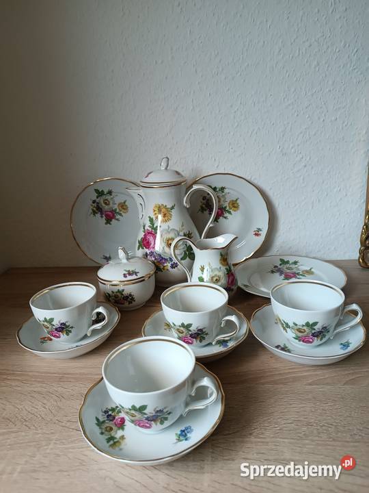 Komplet porcelany na 4 osoby Gorlice