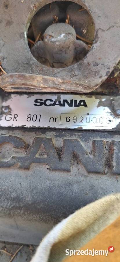 Skrzynia Scania GR 801