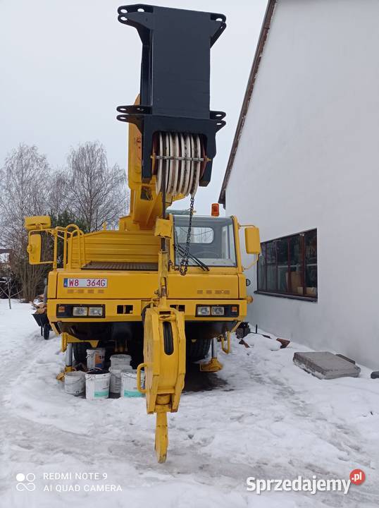 Żuraw mobilny Faun rtf atf 403 40 ton Kołbiel