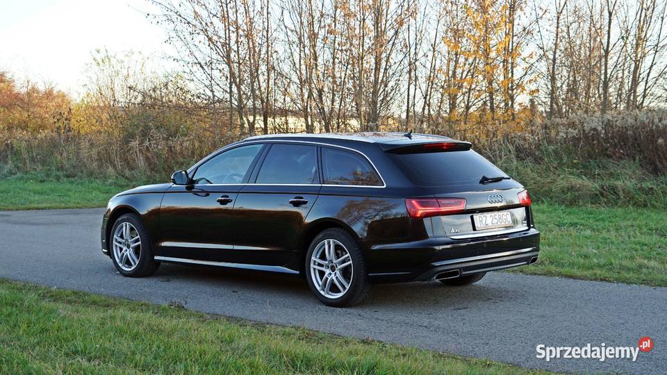 AUDI A6 C7FL 20TDI panorama kamera carplay skóra 1968cm3 A6 Rzeszów