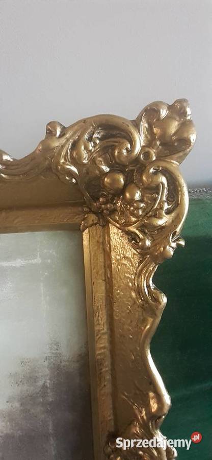 Obraz akwarela zlota rama