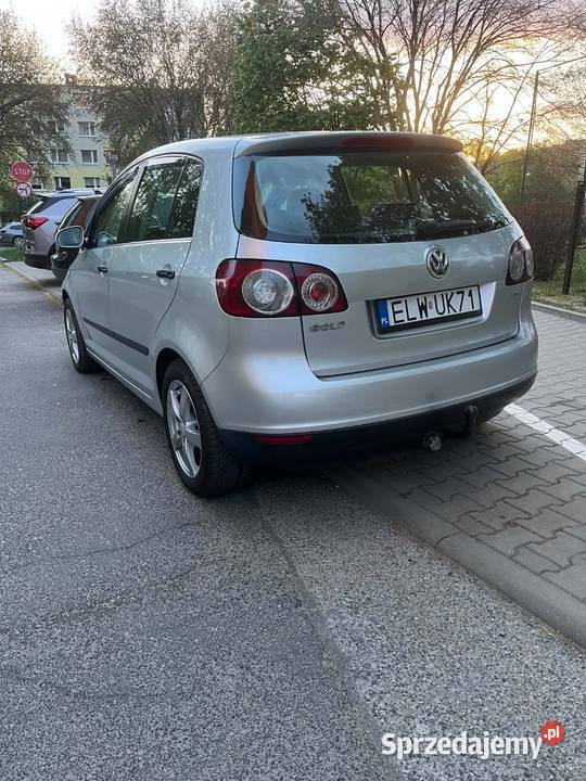 VOLKSWAGEN GOLF V PLUS 2005 19 TDI kod silnika hak łódzkie Zgierz sprzedam