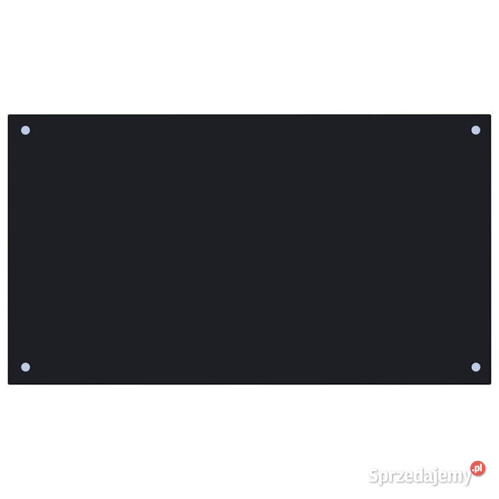 Panel ochronny do kuchni czarny 90x50 szkło Warszawa sprzedam