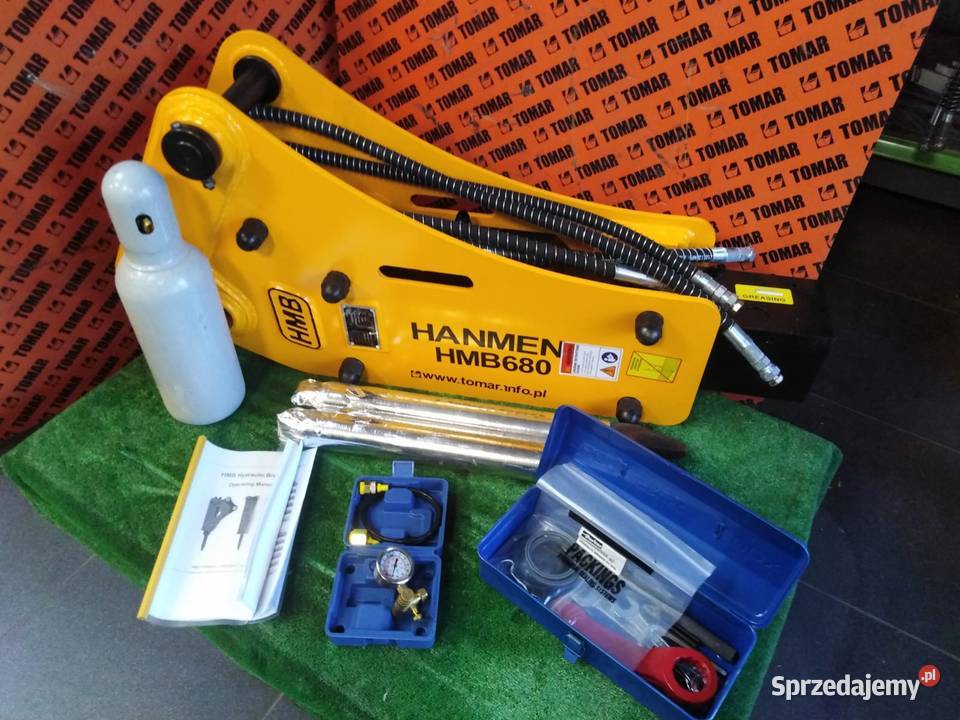Młot hydrauliczny wyburzeniowy HMB 680 Holland 0h Pozostałe wielkopolskie Krotoszyn