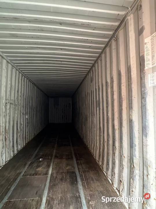 Kontener morski magazyn 40 DVHC 12M transport Bydgoszcz sprzedam