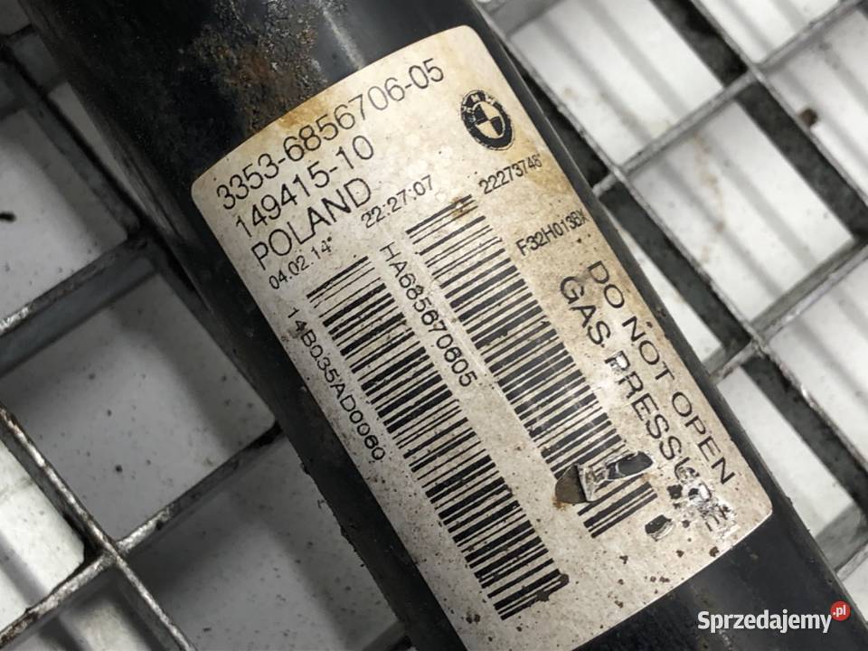 AMORTYZATOR LEWY TYŁ BMW F32 SportowyCoupe Amortyzatory podkarpackie