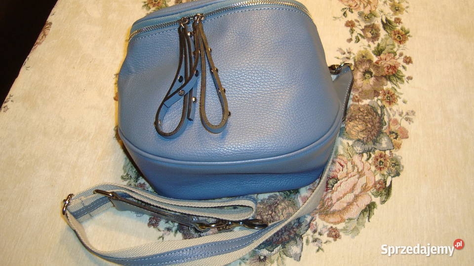 Torebka damska z naturalnej skóry piękna mazowieckie Warszawa